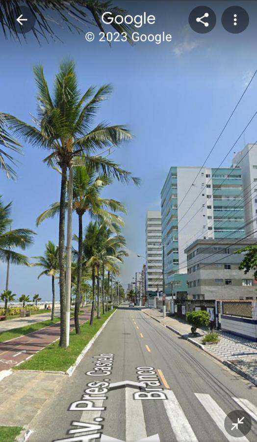 公寓 Pe Na Areia 02 Praia Grande (Santos)